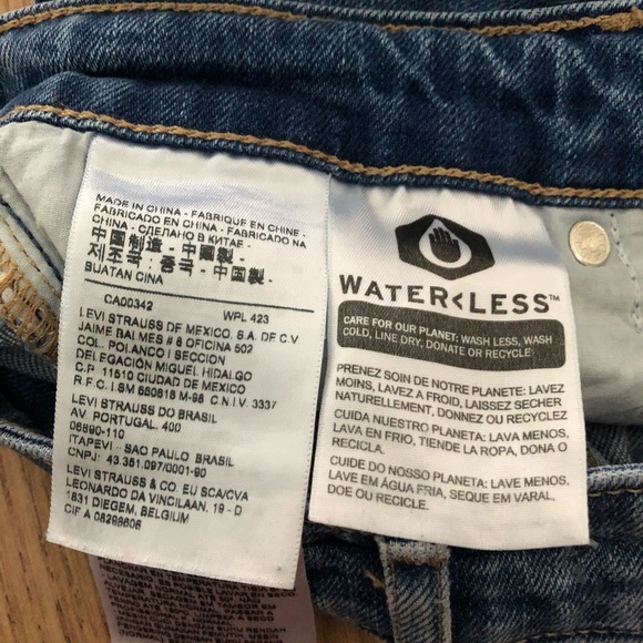 Levi’s High Rise Skinny Distressed 721 - Picture 3 of 6